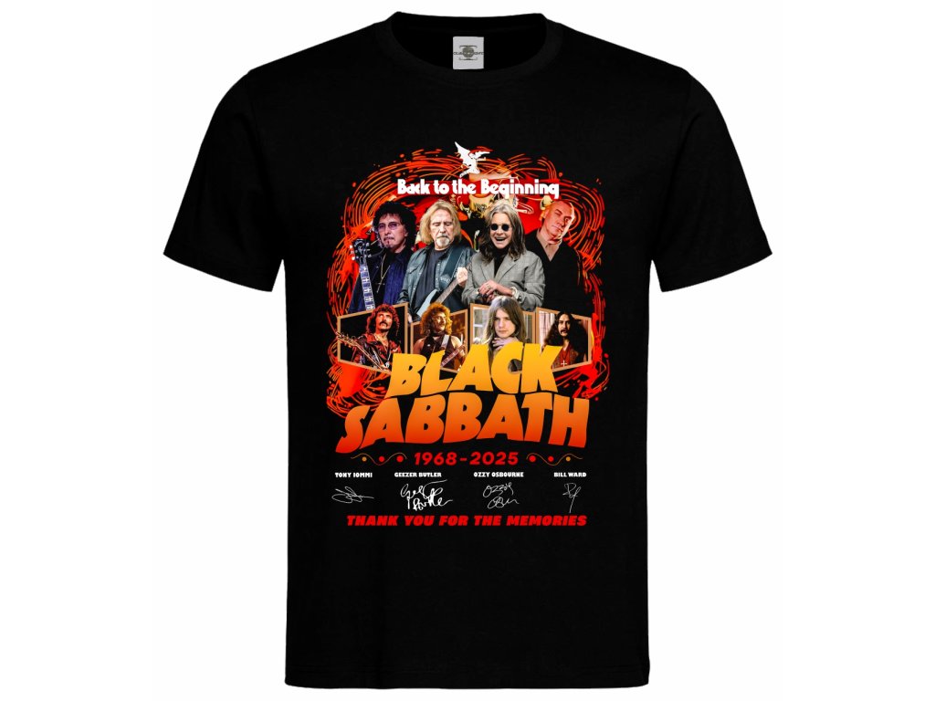 ブラックサバスback to the beginning Tシャツ Koszulka Black Sabbath | Back to beginning 1968-2025