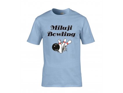 T-Shirt Ich liebe Bowling