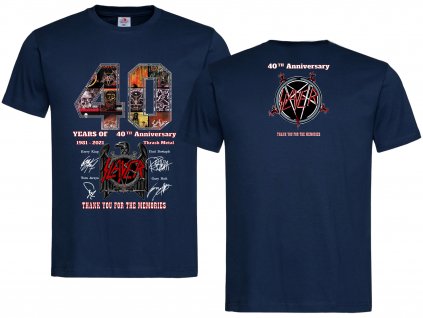 Slayer T-Shirt | 40 TH Anniversary