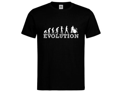 Tričko Evoluce bubeníků