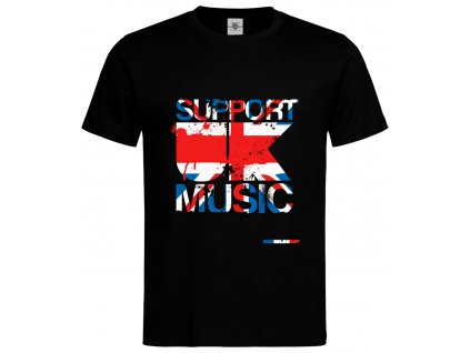 Tričko Support UK Music