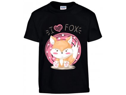 Tričko I love Fox