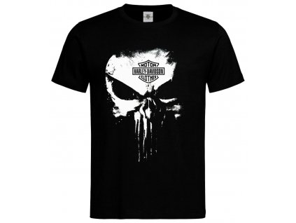 Harley Punisher-T-Shirt