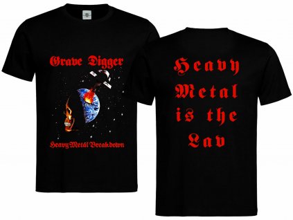 Totengräber T-Shirt | Heavy-Metal-Zusammenbruch