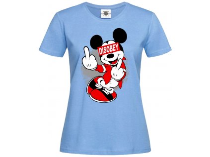 Mickey Disobey blue d