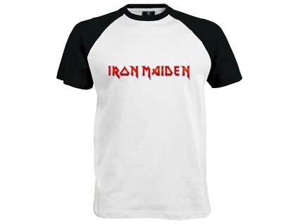 Iron Maiden white black