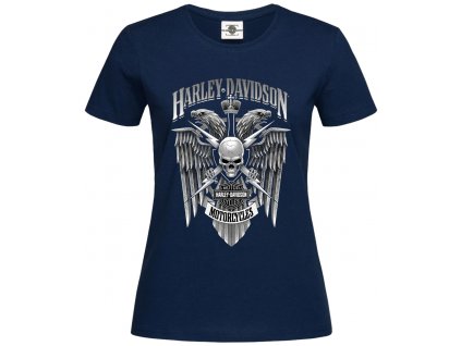 Harley Davidson Motorcycles navy d