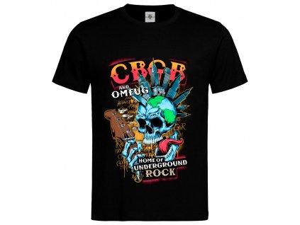 CBGB Underground Rock black