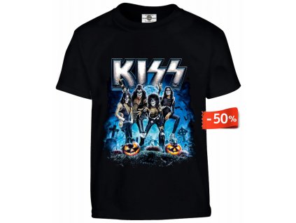 Kiss Halloween black k