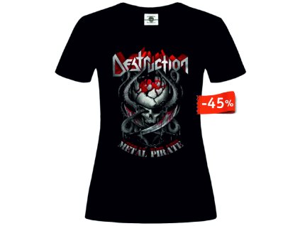 Metal pirate black d