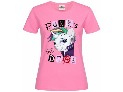 Punk's Not Dead Jednorožec pink d