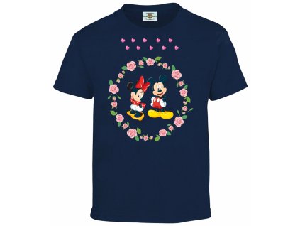 Minnie & Mickey navy k