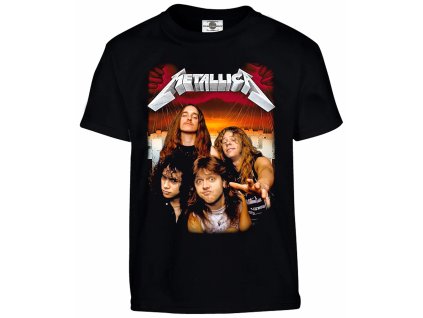 Metallica Master of Puppets band black k