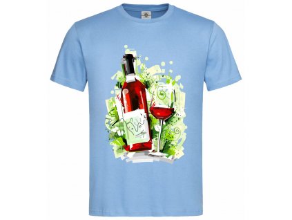 T-Shirt Abstrakter Wein