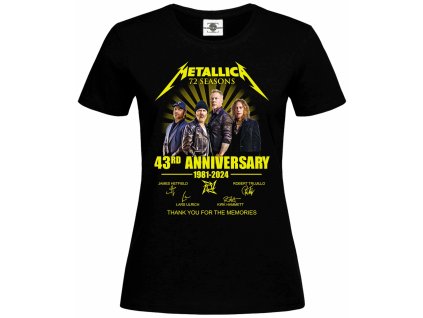 43 Anniversary black d