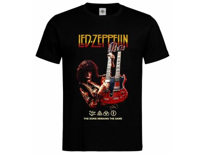Led Zeppelin Jimy Page black