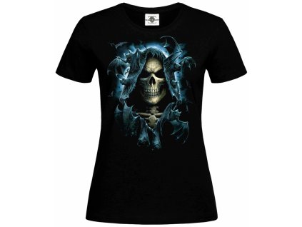 Skull & Bats black d