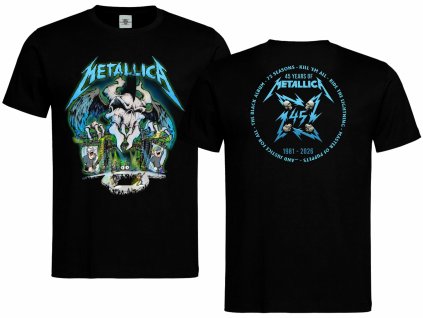 Metallica 45 years black