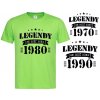 Das Legend-T-Shirt wurde 1980 geboren