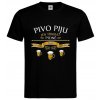 Tričko Pivo piju třikrát týdně