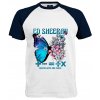 Ed Sheeran Custom date and place white navy