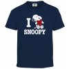 I love you Snoopy navy k