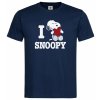 I love you Snoopy navy
