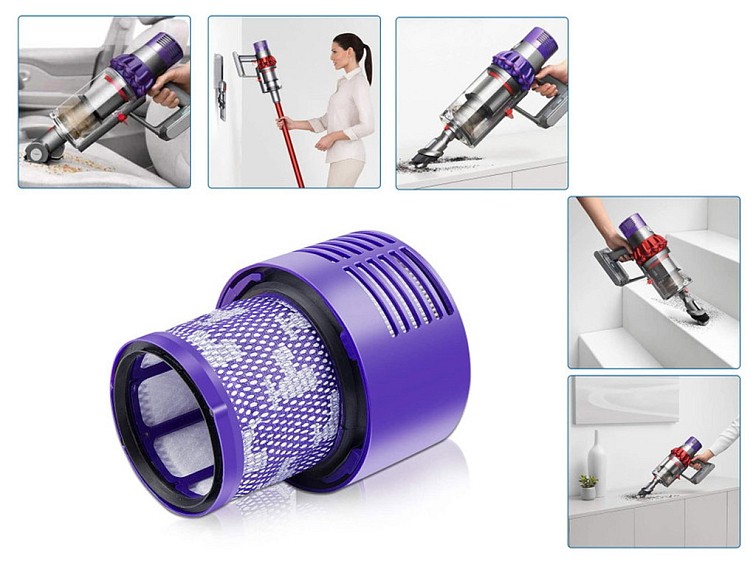 Kompatibilita HEPA filtra s vysávačmi Dyson V10