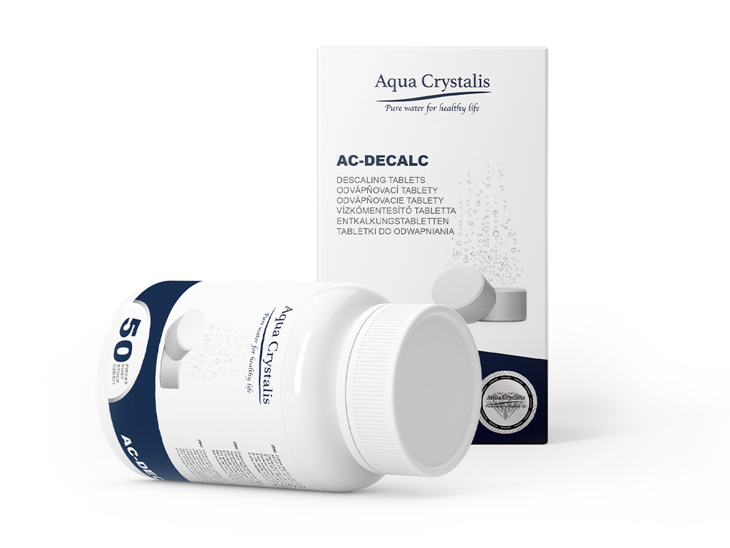 Univezální odvápňovací tablety Aqua Crystalis AC-DECALC (50x2g)
