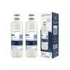 2x Aqua Crystalis vodní filtr AC-W002 pro lednice Whirlpool (Náhrada USC002)