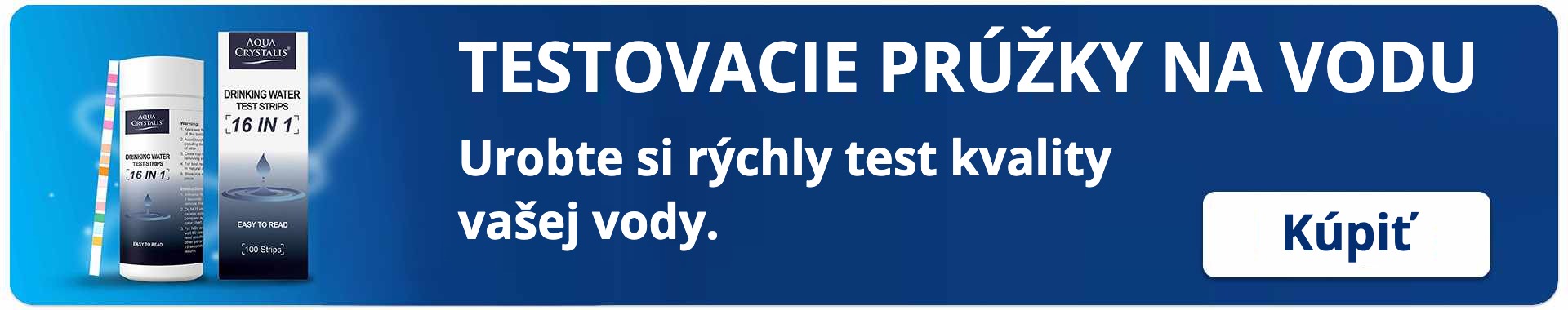 Testovacie prúžky na vodu pre bazény, vírivky a SPA