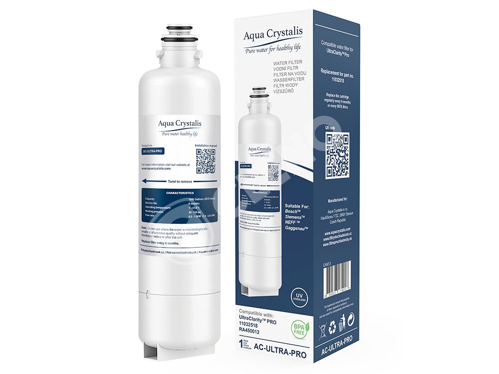 Vodný filter Aqua Crystalis AC-ULTRA-PRO (Náhrada filtra UltraClarity PRO / 11032518)