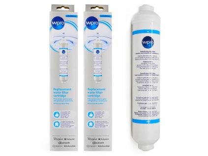 2x Univerzálny Vodný filter WPRO pre chladničky značky SAMSUNG, LG, DAEWOO