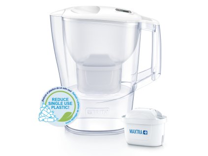 Brita Aluna filtračná kanvica 2,4L biela + 1x filter Brita maxtra+