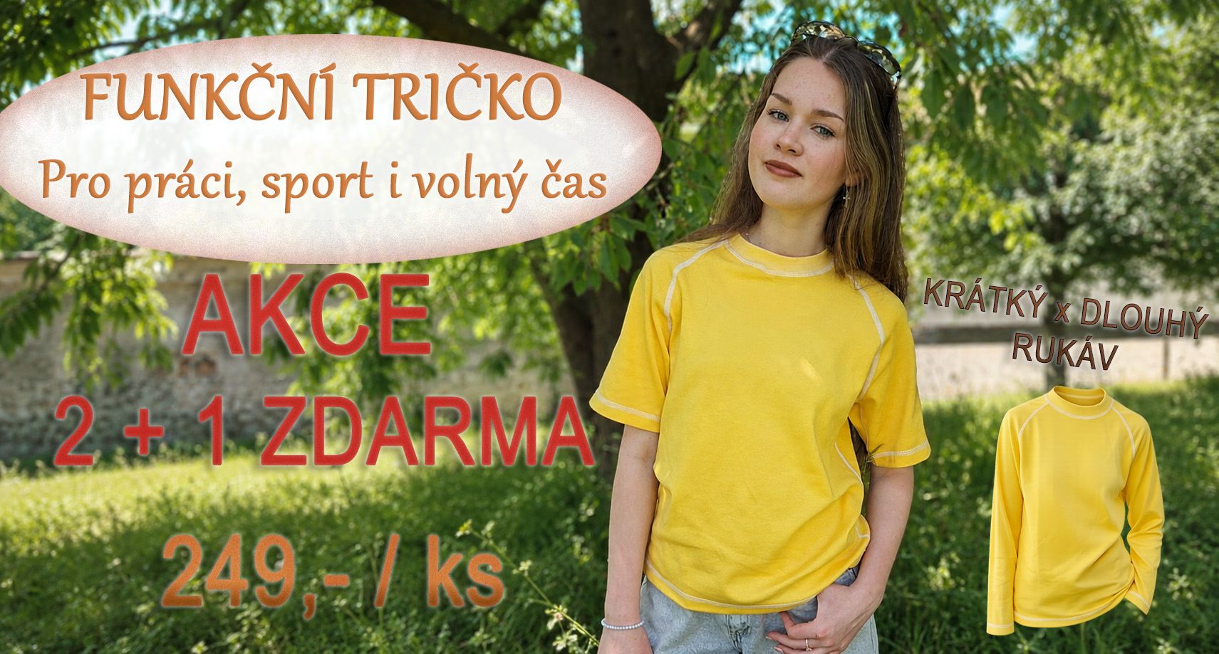 ŽLUTÉ TRIČKO
