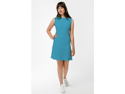 saty bez rukavov spredu turqouise