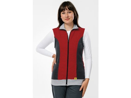 mikinova vesta spredu zena red