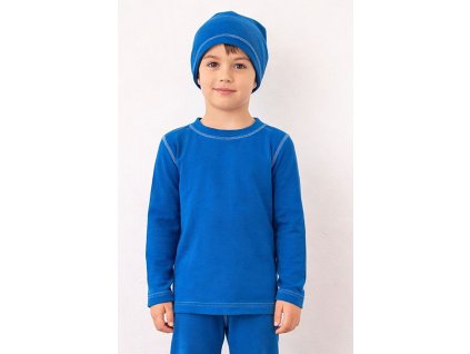 Děti termo prádlo modré 1 tričko