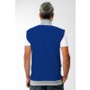 mikinova vesta zozadu muz royal blue