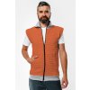 mikinova vesta spredu muz orange