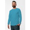 tricko dlhy rukav spredu muz turqouise