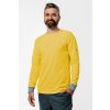 tricko dlhy rukav spredu muz yellow