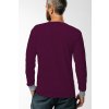 tricko dlhy rukav zozadu muz plum