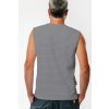 tricko bez rukavov zozadu muz grey