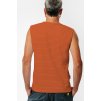 tricko bez rukavov zozadu muz orange