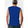tricko bez rukavov zozadu muz royal blue