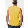 tricko bez rukavov zozadu muz yellow