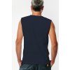 tricko bez rukavov zozadu muz dark blue