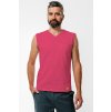 tricko bez rukavov spredu muz pink