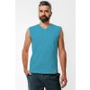 tricko bez rukavov spredu muz turqouise